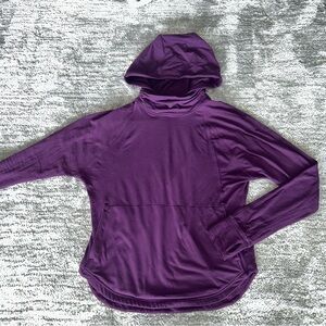 SOLD Women's Lululemon Purple Hooded Top